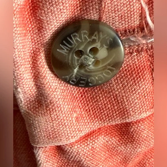 Murray’s Toggery Shop Nantucket size 35x 32 men’s Red Cotton Chino Pants Faded - Picture 9 of 16